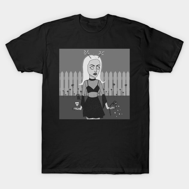 Night Time T-Shirt by thelamehuman